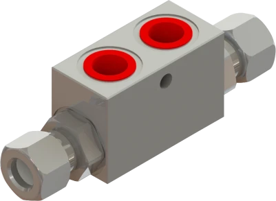 Hat Tipi Çift Etkili (Somunlu) Kilit Valfleri