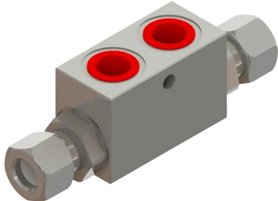 Hat Tipi Tek Etkili (Somunlu) Kilit Valfleri